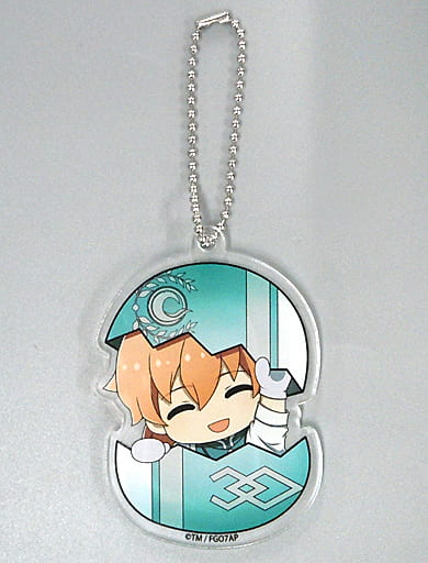Romani Archaman Fate/Grand Order - Absolute Demonic Front: Babylonia Hyokotto Trading Acrylic Charm Key Ring [USED]