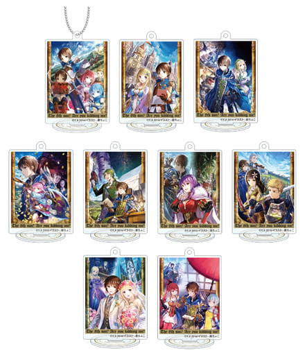 Wendelin, etc. The 8th son? Are you kidding me? Trading Acrylic Stand Key Chain Ver.A All 9 Types Set Key Ring [USED]