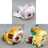 All 3 Types Set Lying Down Keychain Mascot "Merlin & Jaguar Man & Quetzalcoatl" Fate/Grand Order - Absolute Demonic Front: Babylonia Key Ring [USED]