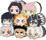 All 8 Type Set Demon Slayer Kimetsu no Yaiba Mame Kororin Plush Mascot Hashira ver. Key Ring  [USED]