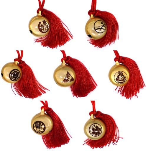 Imaken, etc. Touken Ranbu: Hanamaru Bell Charms Part 6 All 7 Types Set Charm [USED]
