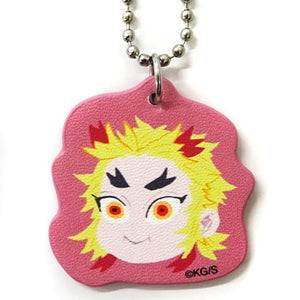 Kyojuro Rengoku Kisekae Jump Collaboration Ver. Demon Slayer: Kimetsu no Yaiba Synthetic Leather Charm Charm [USED]