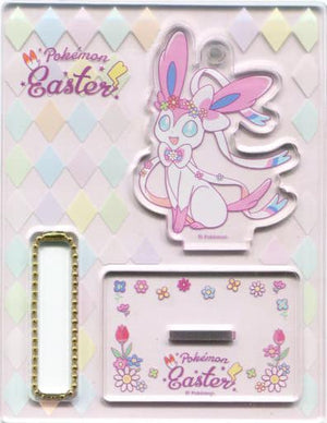 Sylveon Pokemon Acrylic Charm Collection with Stand Pokemon Easter Pokemon Pokemon Center Limited Key Ring  [USED]