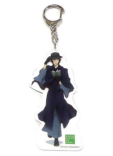 Sakunosuke Oda Bungo Stray Dogs Originally Newly Drawn Acrylic Key Chain Akiko Yosano Memorial Museum Sakai Risho No Mori Limited Key Ring [USED]