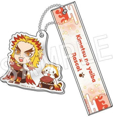 Kyojuro Rengoku Potato Ver. Demon Slayer: Kimetsu no Yaiba x Rascal Trading Room Key Chain Box Purchase Privilege Key Ring [USED]