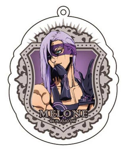 Melone JoJo's Bizarre Adventure: Golden Wind AGF2019 Newly Drawn Acrylic Key Chain Key Ring [USED]