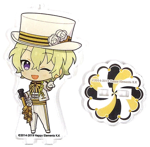 Hiyori Tomoe Ensemble Stars!! Trading Acrylic Stand Key Chain ES Anniversary Park Ver. Group A animate cafe Limited Key Ring [USED]