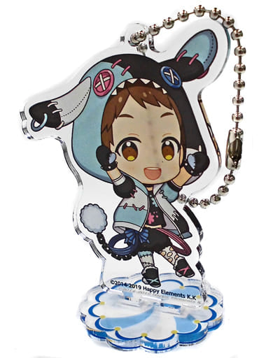 Mitsuru Tenma Ensemble Stars!! Trading Acrylic Stand Key Chain ES Anniversary Park Ver. Group C animate cafe Limited Key Ring [USED]