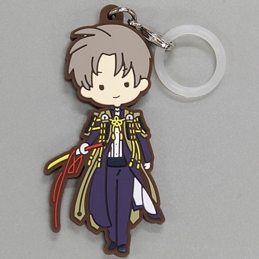 Heshikiri Hasebe Touken Ranbu ONLINE TORUPAKA! Umbrella Marker Two Key Ring [USED]