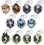 All 11 Types Set Disney: Twisted-Wonderland Traiding Acrylic Keychain VOL.2 Key Ring [USED]