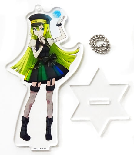 Alina Gray Magia Record Puella Magi Madoka Magica Side Story Acrylic Key Chain Official Online Shop Shaft Ten First Anniversary Shaft Original Art Exhibition Limited Key Ring [USED]