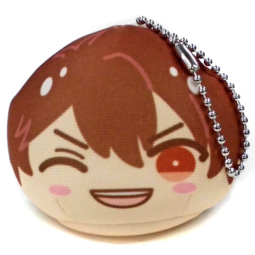Chiaki Morisawa Benefit Ver. Ensemble Stars!! Omanjuu Niginigi Mascot Next 1 animate Limited Box Purchase Privilege Key Ring [USED]