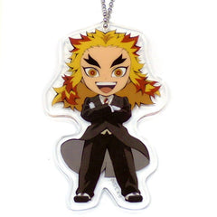 Kyojuro Rengoku Demon Slayer: Kimetsu no Yaiba Acrylic Charms Special Event Kimetsu no Utage Limited Key Ring [USED]