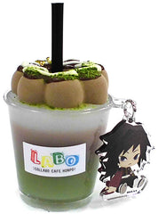 Giyu Tomiokau Demon Slayer: Kimetsu no Yaiba Mokkyun Up with Mini Character Charm Collabo Cafe Honpo Labo Limited Key Ring [USED]