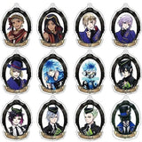 All 12 Types Set Disney: Twisted-Wonderland Blind Acrylic Keychain Collection Vol.2 Key Ring [USED]