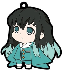 Muichirou Tokitou Demon Slayer: Kimetsu no Yaiba Eformed Pajachara Rubber Strap Part 6 Key Ring [USED]