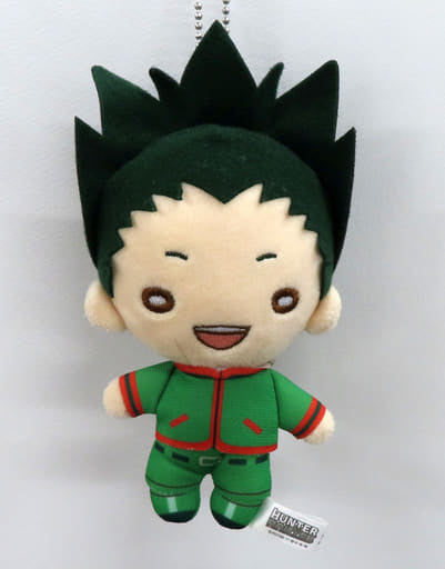Gon Freecss HUNTER x HUNTER Nitotan Plush Toy with Ball Chain Jump Festa 2020 Limited Key Ring [USED]