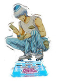 Gintoki Sakata Gintama Big Acrylic Stand Diner Ver. animate cafe Gintmama Diner Limited Key Ring [USED]