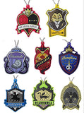 All 8 Types Set Disney: Twisted-Wonderland Rubber Keychain Collection Key Ring [USED]