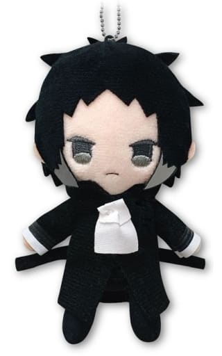 Ryunosuke Akutagawa Bungo Stray Dogs Petitfuwa Stuffed Toy Key Ring [USED]