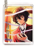 Osamu Dazai Bungo Stray Dogs Stray Dog Mysterious Story CoLotta Trading Acrylic Plate Key Chain Decotto by animatecafe Limited Key Ring [USED]