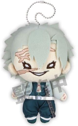 Sanemi Shinazugawa Demon Slayer: Kimetsu no Yaiba Nitotan Plush Toy with Ball Chain Key Ring [USED]