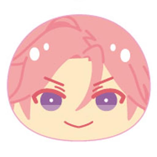 Kohaku Oukawa Ensemble Stars!! Omanjuu Niginigi Mascot Next 3 Key Ring [USED]