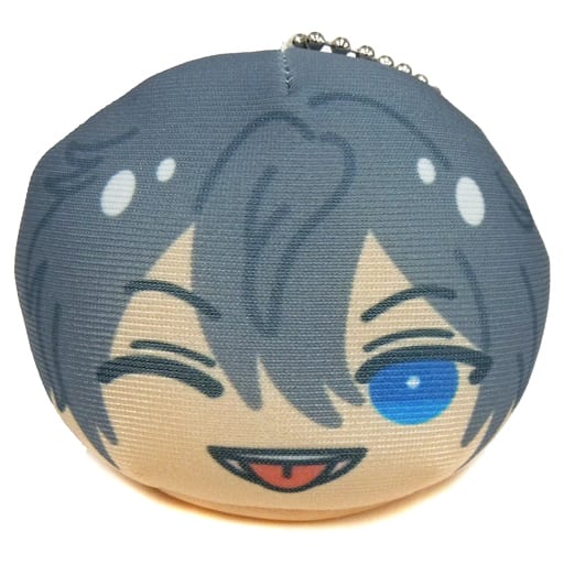 Niki Shiina Benefit Ver. Ensemble Stars!! Omanjuu Niginigi Mascot Next 3 animate Limited Box Purchase Privilege Key Ring [USED]
