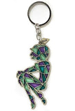 Phosphophyllite Land of the Lustrous Stained Glass Style Key Chain Key Ring [USED]