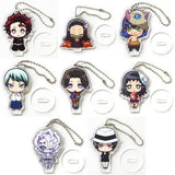 All 8 Types Set Kokomie Acrylic Figure Shi no Kata Key Ring [USED]