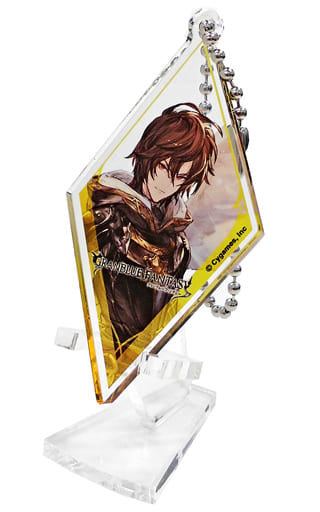 Sandalphon GRANBLUE FANTASY 6th Anniversary Selection Trading Side Color Acrylic Key Chain Vol.6 Yorozuya Shero Tokyu Hands Branch Offices Limited Key Ring [USED]