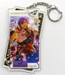Adonis Otogari Ensemble Stars! 4th Anniversary Double-Sided Acrylic Key Chain B China Limited Key Ring [USED]