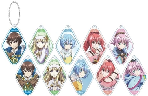 Wendelin, etc. The 8th son? Are you kidding me? Trading Acrylic Key Chains All 10 Types Set Key Ring [USED]