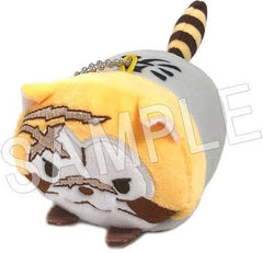 Sanemi Shinazugawa Demon Slayer: Kimetsu no Yaiba x Rascal Mochikororin Plush Mascot 2 Key Ring [USED]