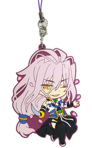 Senji Muramasa Touken Ranbu ONLINE Toys Works Collection Niitengomu! 6th Round Chara-Ani Limited Box Purchase Privilege Key Ring [USED]