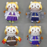 All 4 Types Set Collaboration Mascot Rascal Ver. Vol.1 Demon Slayer: Kimetsu no Yaiba x Rascal Key Ring [USED]