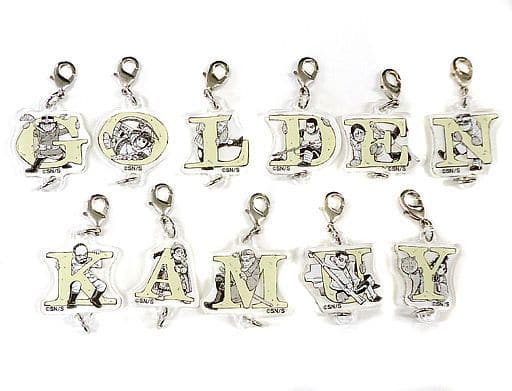 Golden Kamuy Collection Acrylic Charm Set All 11 Types Set Charm [USED]