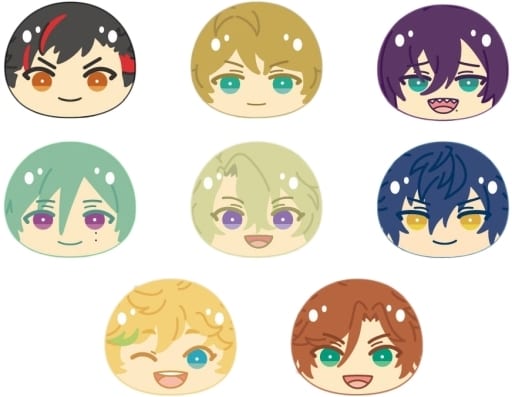 Tetora Nagumo, etc. Ensemble Stars!! Omanju Nigi Nigi Mascot Next 5 All 8 Types Set Key Ring [USED]