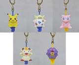 All 5 Types Set Pokemon Key Holder Pokemon Key Ring [USED]