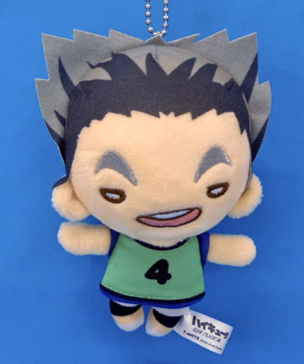 Kotaro Bokuto Bibs Haikyu!! Nitotan Plush Toy with Ball Chain Joint Practice Session 2019 Limited Key Ring [USED]