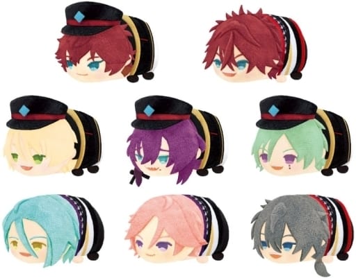 Hiiro Amagi, etc. Ensemble Stars!! Mochimochi Mascot Vol.2 All 8 Types Set Key Ring [USED]
