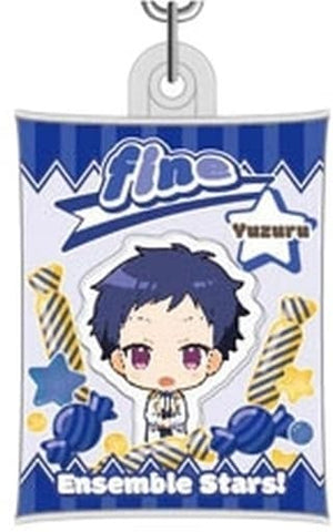 Yuzuru Fushimi Ensemble Stars! Air Fluffy Key Chain B Key Ring [USED]