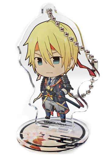 Yamanbagiri Kunihiro Touken Ranbu ONLINE Trading Acrylic Stand Key Chain Kiwame Ver. animatecafe Kiwame Limited Key Ring [USED]