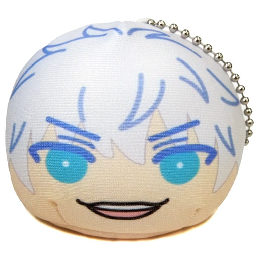 Satoru Gojo Benefit Ver. Jujutsu Kaisen Omanjuu Niginigi Mascot animate Limited Box Purchase Privilege Key Ring [USED]