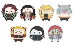 Nezuko Kamado, etc. Demon Slayer: Kimetsu no Yaiba Fluffy Kororin 4 All 7 Types Set Key Ring [USED]