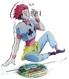 Hisoka Morow HUNTER x HUNTER Big Acrylic Stand Key Holder Animatecafe Hunter Exam Edition Limited Key Ring [USED]