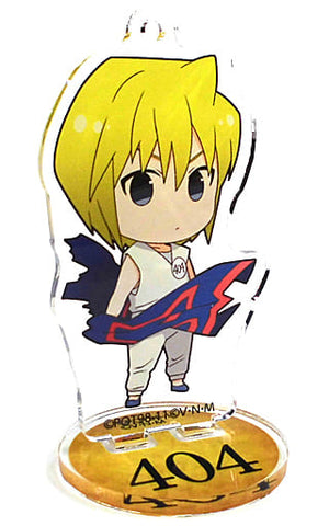 Kurapika HUNTER x HUNTER Rading Acrylic Stand Keychain Animatecafe Hunter Exam Edition Limited Key Ring [USED]