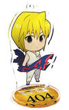 Kurapika HUNTER x HUNTER Rading Acrylic Stand Keychain Animatecafe Hunter Exam Edition Limited Key Ring [USED]