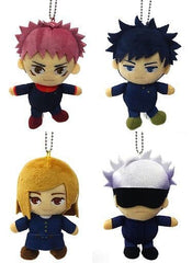 Yuji Itadori, etc. Jujutsu Kaisen Voice Mascot Molly Fantasy Palo Molly Online Limited All 4 Types Set Key Ring [USED]
