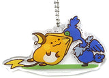 Cramorant & Raichu Pokemon Acrylic Charm Collection Pokemon Yurutto3 Pokemon Center Limited Key Ring  [USED]